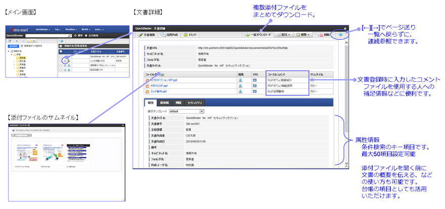 一覧から詳細